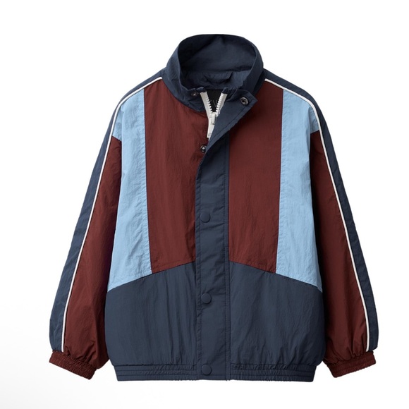 Zara Other - Zara Kids Colorblock Retro Windbreaker Water repellent Jacket
